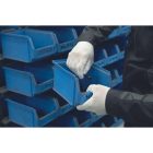 Fridrich PU mártott kesztyű Bunting Light fehér