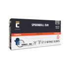 Cerva púdermentes nitril kesztyű Spoonbill Evo kék 100 db/csomag