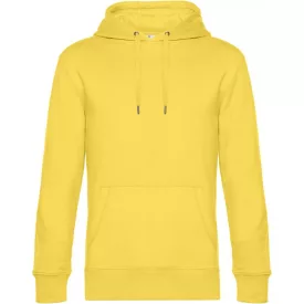 B&C pulóver King Hooded 280 sárga