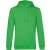 B&C kapucnis pulóver Organic 280 almazöld