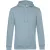 B&C kapucnis pulóver Organic 280 ködkék