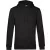 B&C kapucnis pulóver Organic 280 fekete