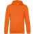 B&C kapucnis pulóver Organic 280 narancs