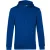 B&C kapucnis pulóver Organic 280 királykék