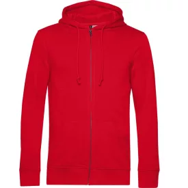 B&C pulóver Organic 280 piros