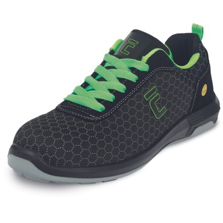 Cerva munkavédelmi cipő Biburg MF ESD S3 antracit-lime