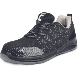 Cerva munkavédelmi cipő Gera O1 FO SR fekete-szürke