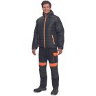 Cerva dzseki Max Vivo Light fekete-neon narancs