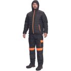 Cerva dzseki Max Vivo Light fekete-neon narancs