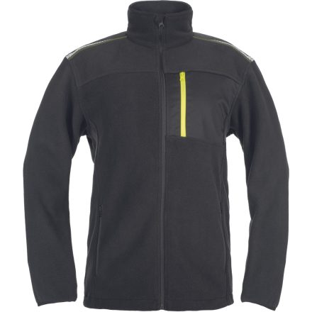 Cerva polár pulóver Emerton STR 350 fekete-sárga