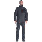 Cerva polár pulóver Emerton STR 350 szürke-narancs