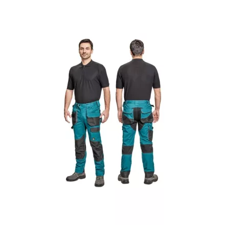 Cerva derekas munkásnadrág Dayboro petrol-fekete