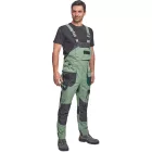 Cerva kantáros munkásnadrág Dayboro szürkés-zöld-fekete