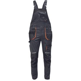 Cerva kantáros munkásnadrág Emerton Plus antracit-narancs