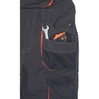 Cerva kantáros munkásnadrág Emerton Plus antracit-narancs