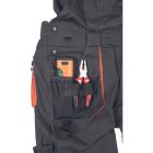 Cerva kantáros munkásnadrág Emerton Plus antracit-narancs