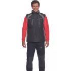 Cerva mellény Nyala fekete-szürke