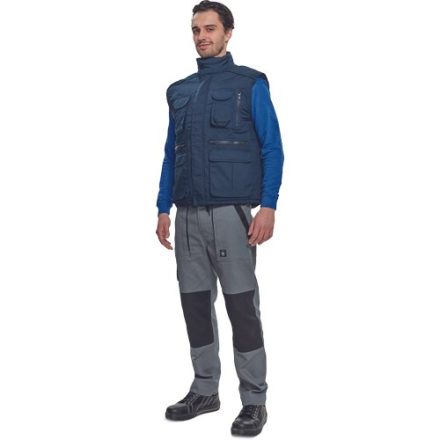 Cerva mellény Davida tengerkék