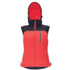 Cerva kifordítható női mellény Knoxfield Lady antracit-piros