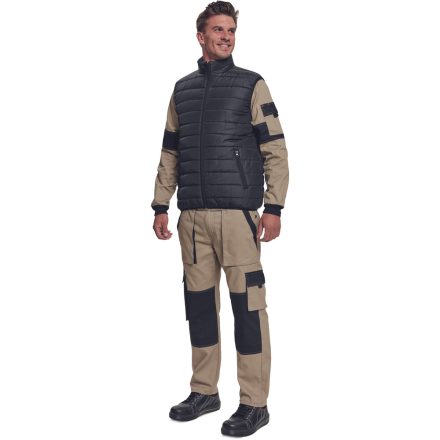 Cerva mellény Max Neo Light fekete