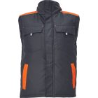 Cerva mellény Max Vivo fekete-neon narancs