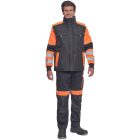 Cerva mellény Max Vivo fekete-neon narancs