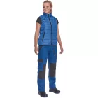 Cerva női mellény Max Neo Lady Light kék-fekete