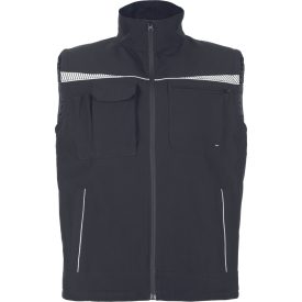 Cerva téli softshell mellény Emerton STR fekete