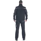 Cerva téli softshell mellény Emerton STR fekete