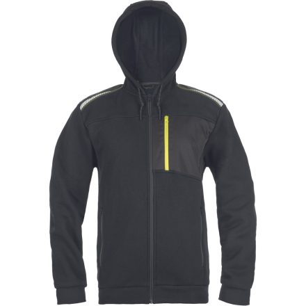 Cerva pulóver Emerton STR 300 fekete-sárga