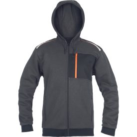 Cerva pulóver Emerton STR 300 szürke-narancs