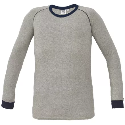 Cerva hosszú ujjú póló aláöltözet Lion 200 melírozott szürke-tengerkék