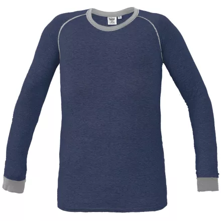 Cerva hosszú ujjú póló aláöltözet Lion 200 melírozott tengerkék-melírozott szürke