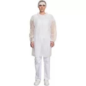 Cerva egyszerhasználatos látogatóköpeny Bat fehér