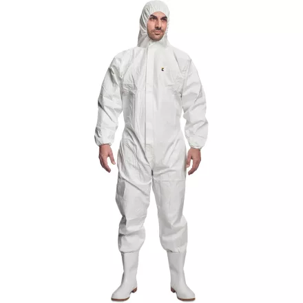 Cerva védőoverál ChemSafe 500 5/6 fehér
