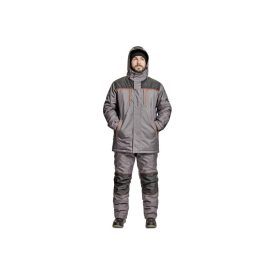 Cerva télikabát Cremorne szürke-fekete