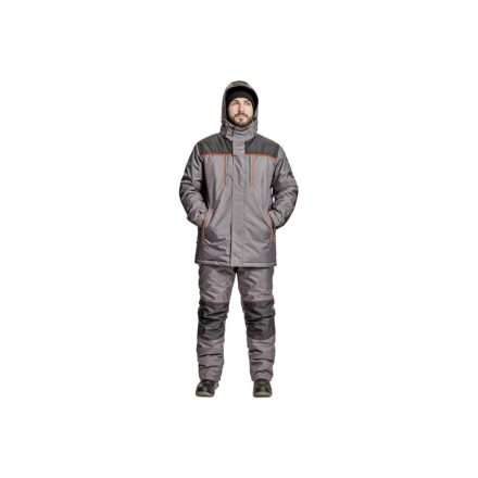 Cerva télikabát Cremorne szürke-fekete