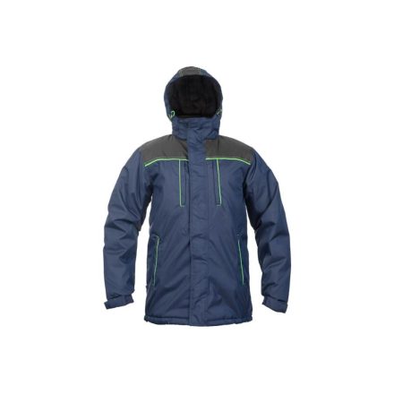 Cerva télikabát Cremorne 200 tengerkék-fekete