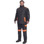 Cerva télikabát Max Vivo fekete-neon narancs