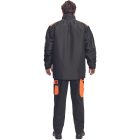 Cerva télikabát Max Vivo fekete-neon narancs