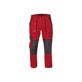Cerva derekas munkásnadrág Max Neo 260 piros-fekete