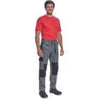 Cerva derekas munkásnadrág Max Neo 260 sötétszürke-fekete