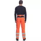 Cerva derekas munkásnadrág Max Vivo HV fluo-narancs-fekete
