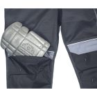 Cerva női munkásnadrág Max Eco Stretch Lady 245 fekete-szürke