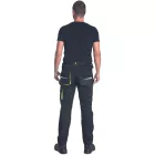 Cerva munkásnadrág Emerton STR fekete-sárga