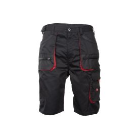 Fridrich rövidnadrág BE-01-009 fekete-piros