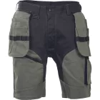 Cerva rövidnadrág Keilor FP Strech olajzöld-fekete