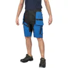 Cerva rövidnadrág Keilor FP Strech királykék-fekete