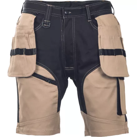 Cerva rövidnadrág Keilor FP Strech bézs-fekete