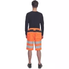 Cerva rövidnadrág Max Vivo HV fluo-narancs-fekete